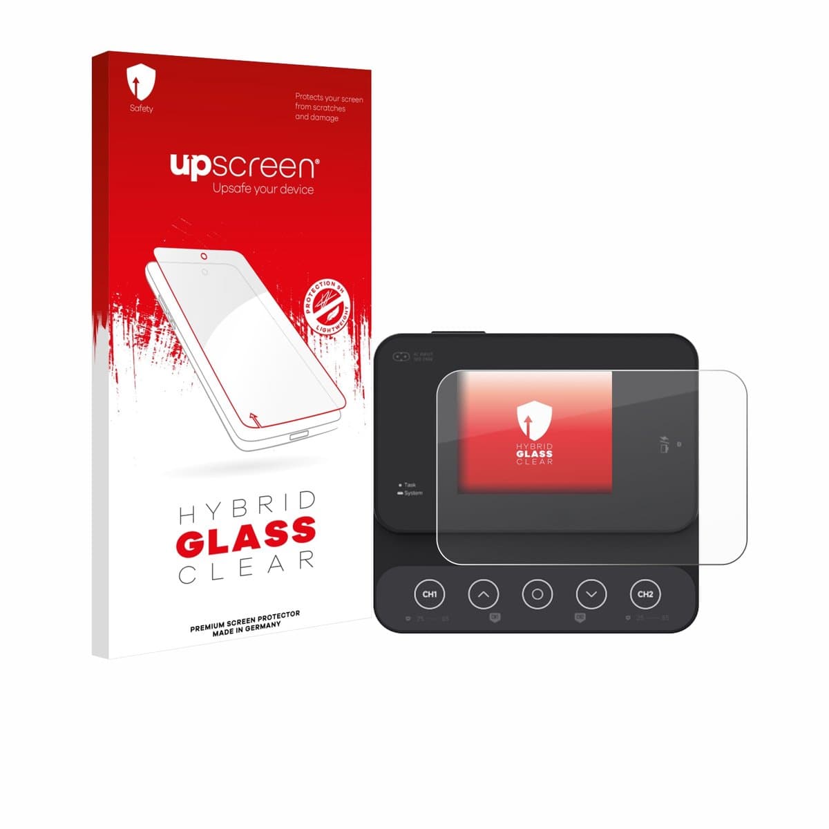 upscreen - Screenprotector voor ISDT K2Zip - Folie Beschermfolie Beschermglas transparant