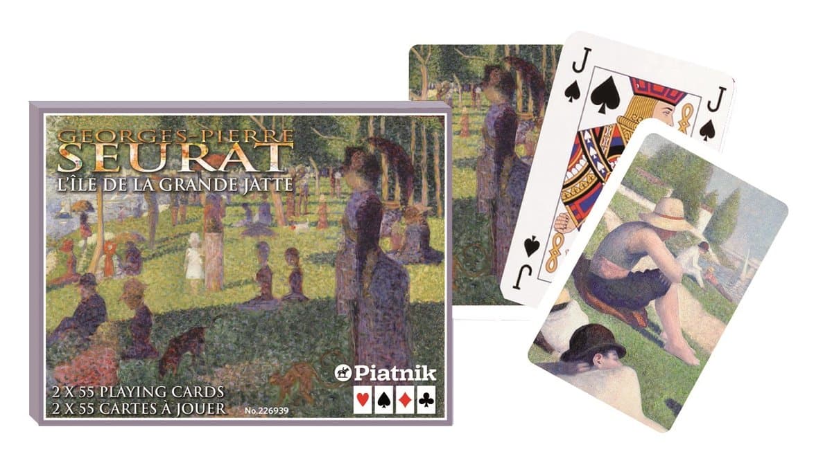 Piatnik Seurat Speelkaarten - Dubbeldekker.
