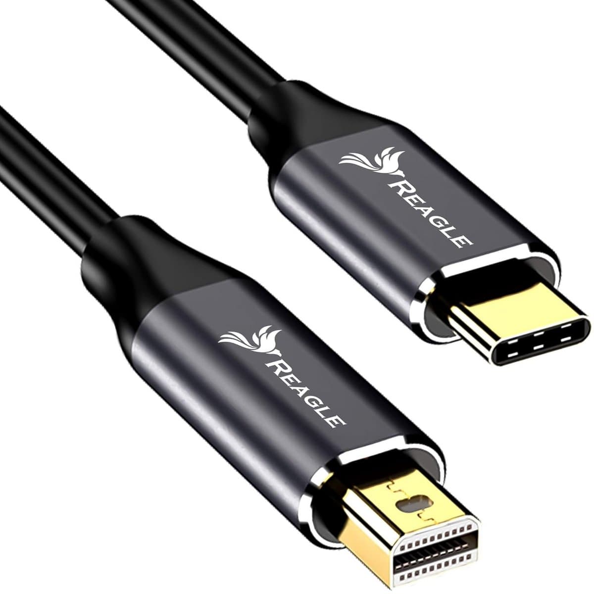 USB-C naar Mini DisplayPort Kabel 4K 60Hz - Audio & Video Adapter met 7.1 Ondersteuning