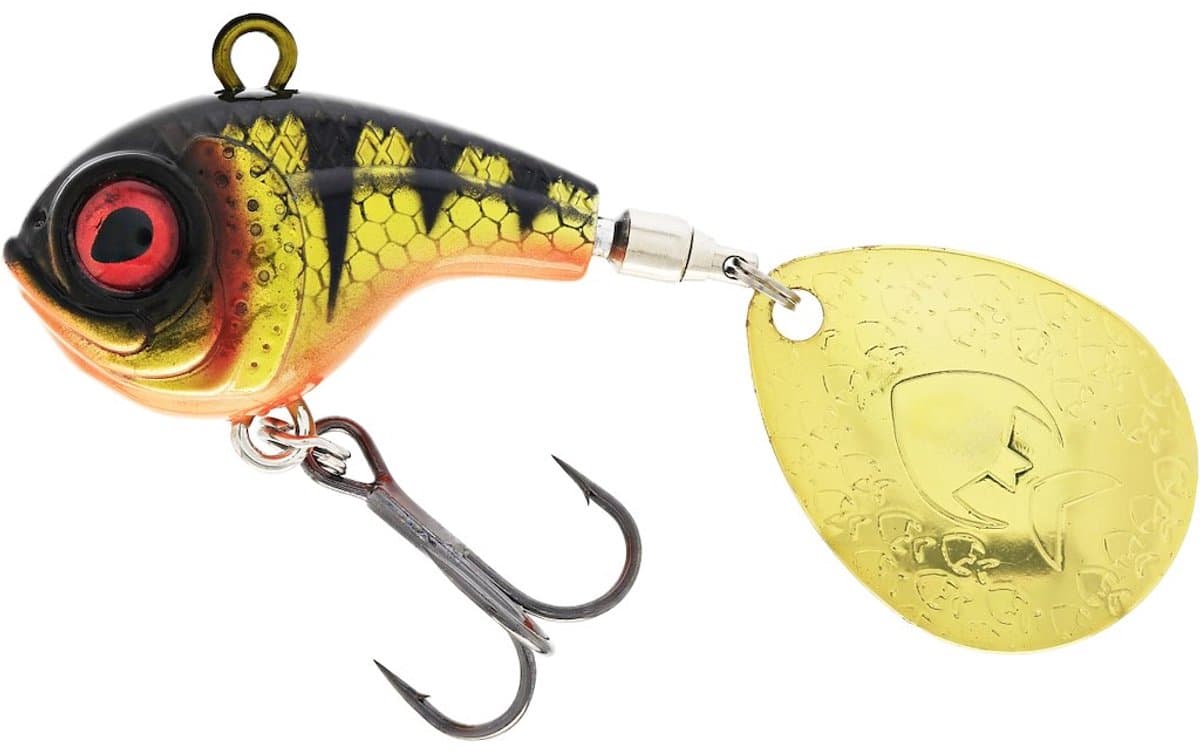 Westin Dropbite Spin Tail Jig Bling Perch Sinking 8gr (2.6cm)