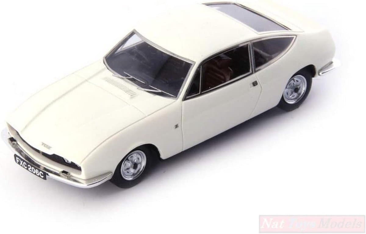 Schaalmodel Auto - Modelauto - Verzamelen - Gedetailleerd Ontwerp - 1:43 Schaal - Wit