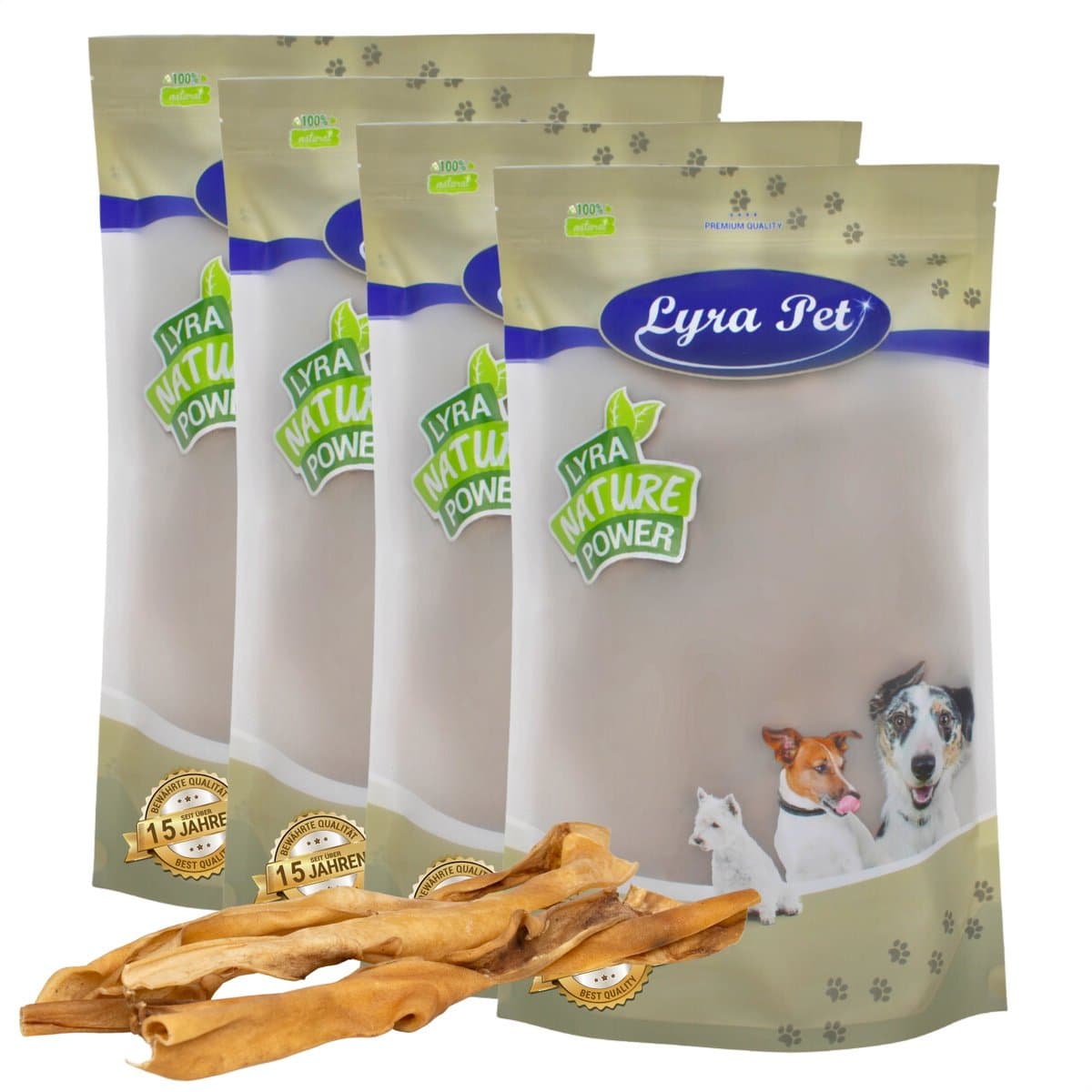 40 stuks. Lyra Pet® Rundscalp sticks ca. 50 cm