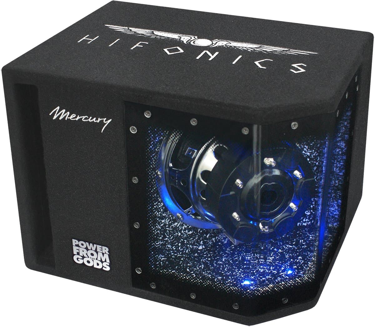 Hifonics Mercury MR8BP Bandpass subwoofer 8 inch / Auto subwoofer LED