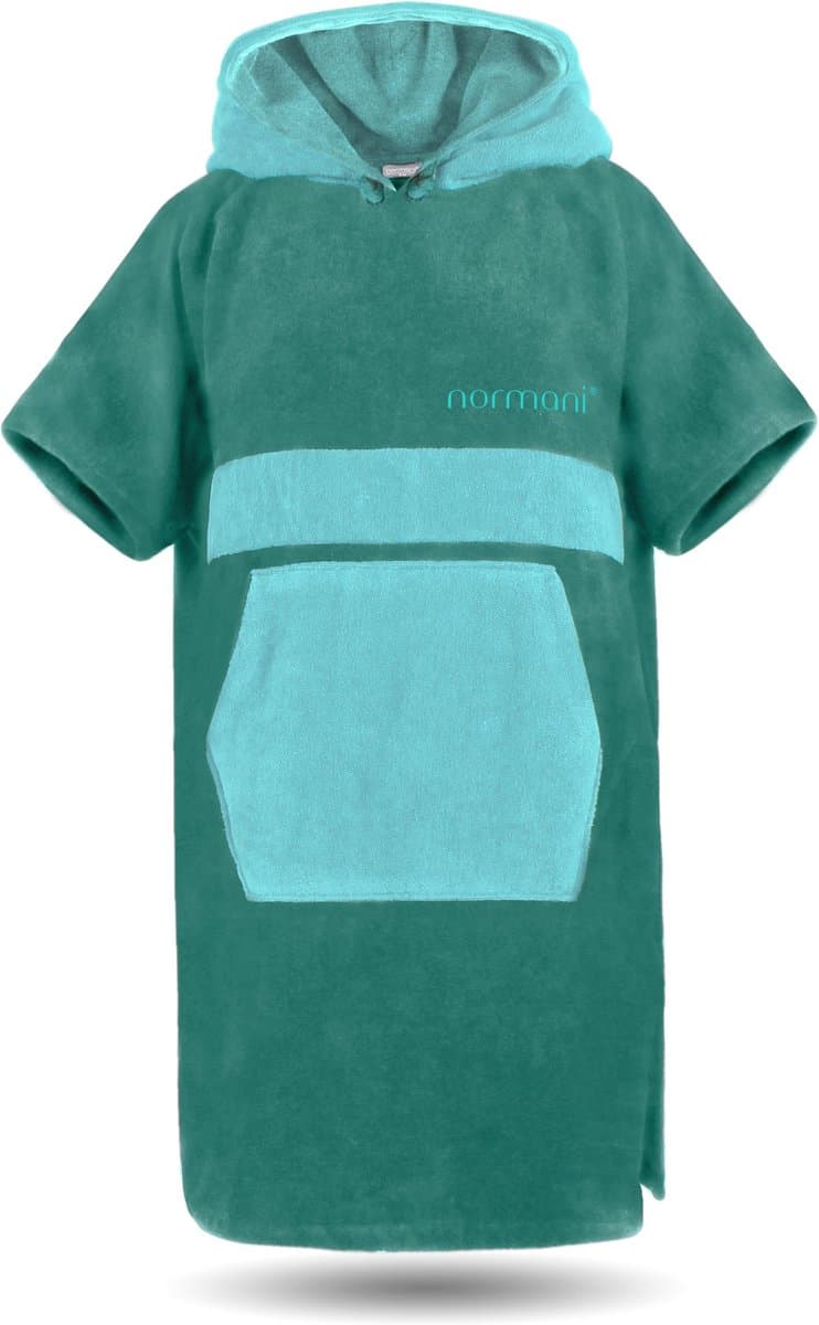 Surfer Poncho - Katoenen badjas met capuchon