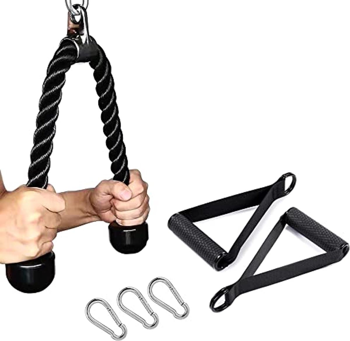 Triceps Trekkoord Set voor Krachttraining - Multifunctionele Fitness Apparatuur voor Armspieren