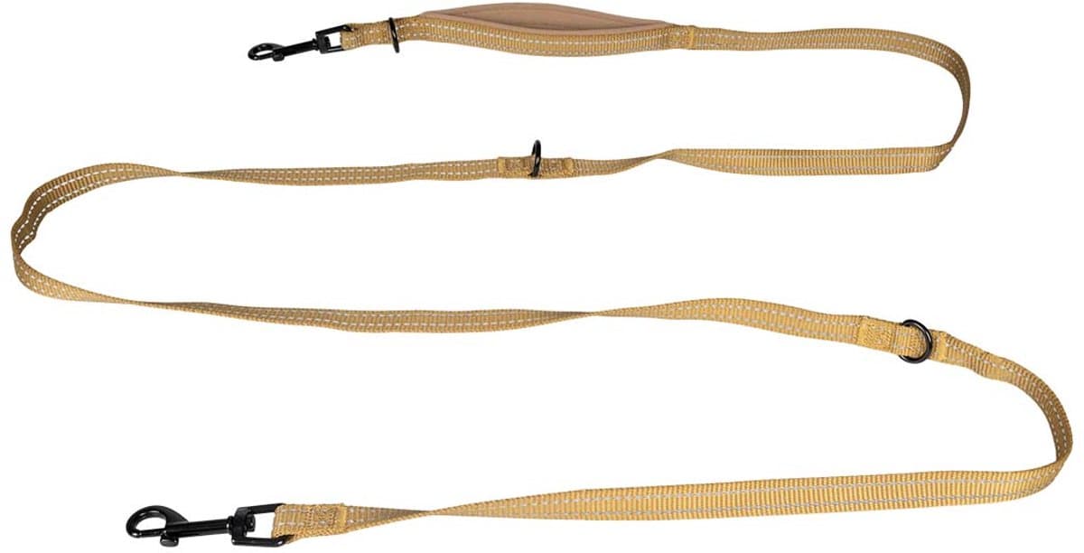 duvoplus EXPLOR Ultimate Fit trainingslijn Classic voor honden 220cm-25mm honey gold