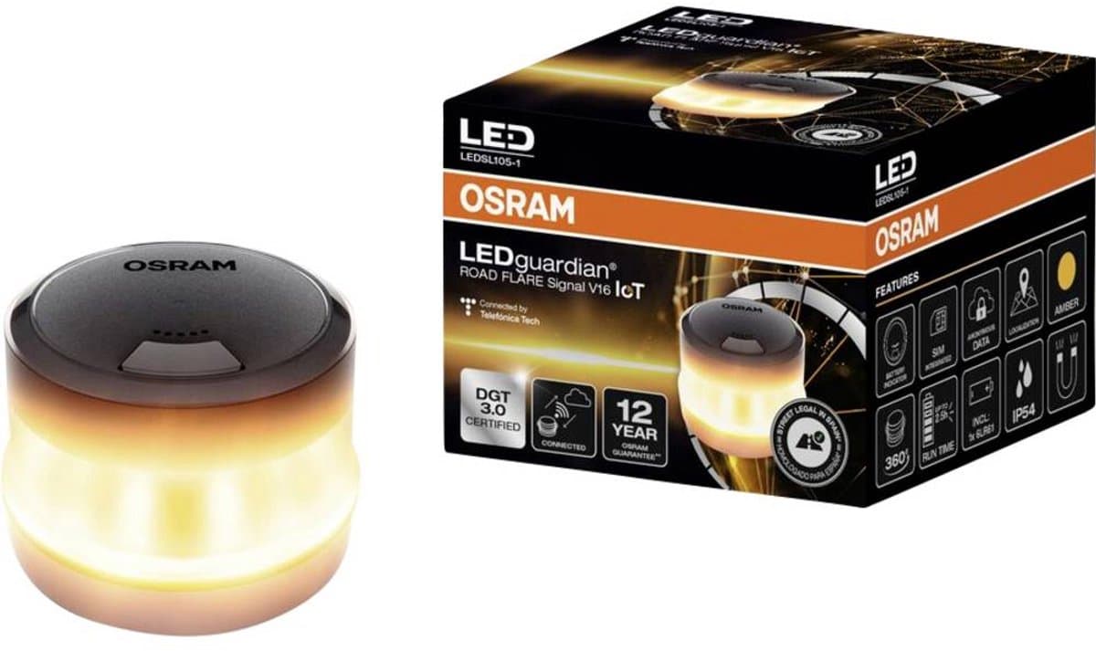 Osram Automotive LEDSL105 Waarschuwingslicht (l x b x h) 84 x 84 x 60 mm 1 stuk(s)
