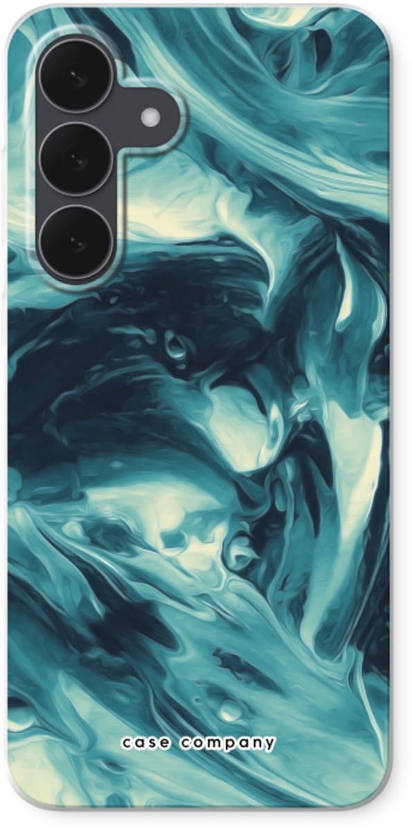 Case Company® - Hoesje geschikt voor Samsung Galaxy S25 FE hoesje - Dreaming About Whales - Soft Cover Telefoonhoesje - Bescherming aan alle Kanten en Schermrand