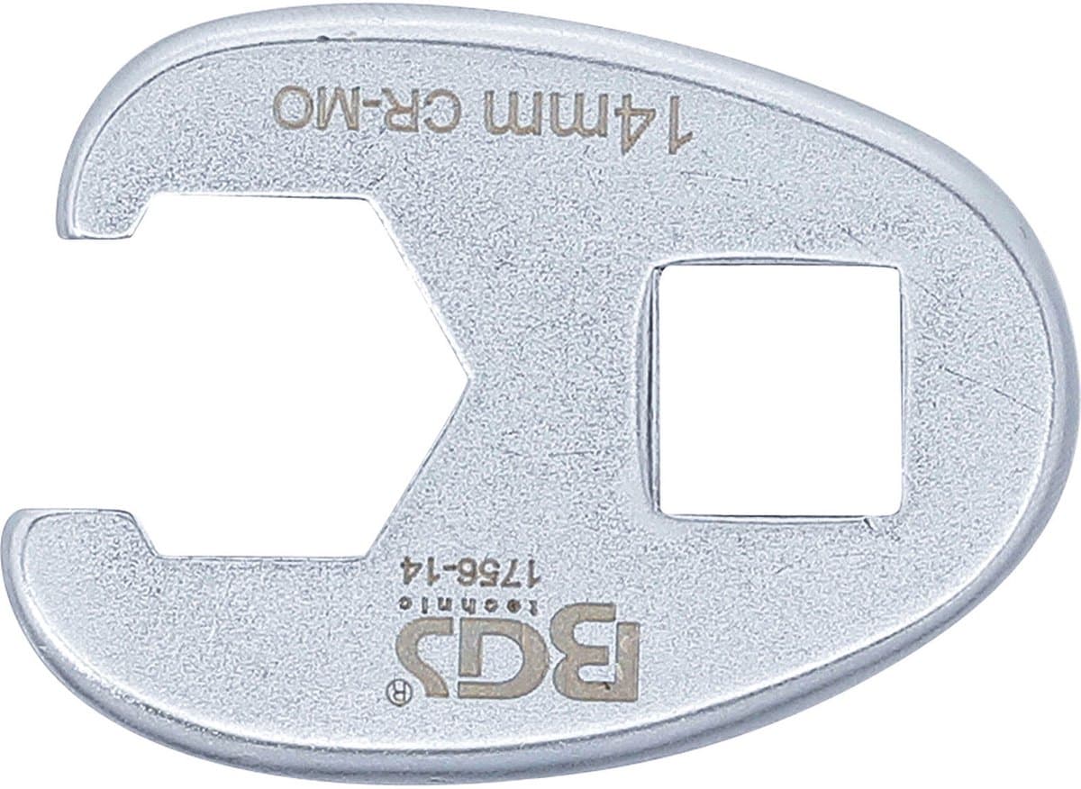 BGS Vierkant sleutelaandrijving 10 mm (3/8") SW 14 mm - 1756...