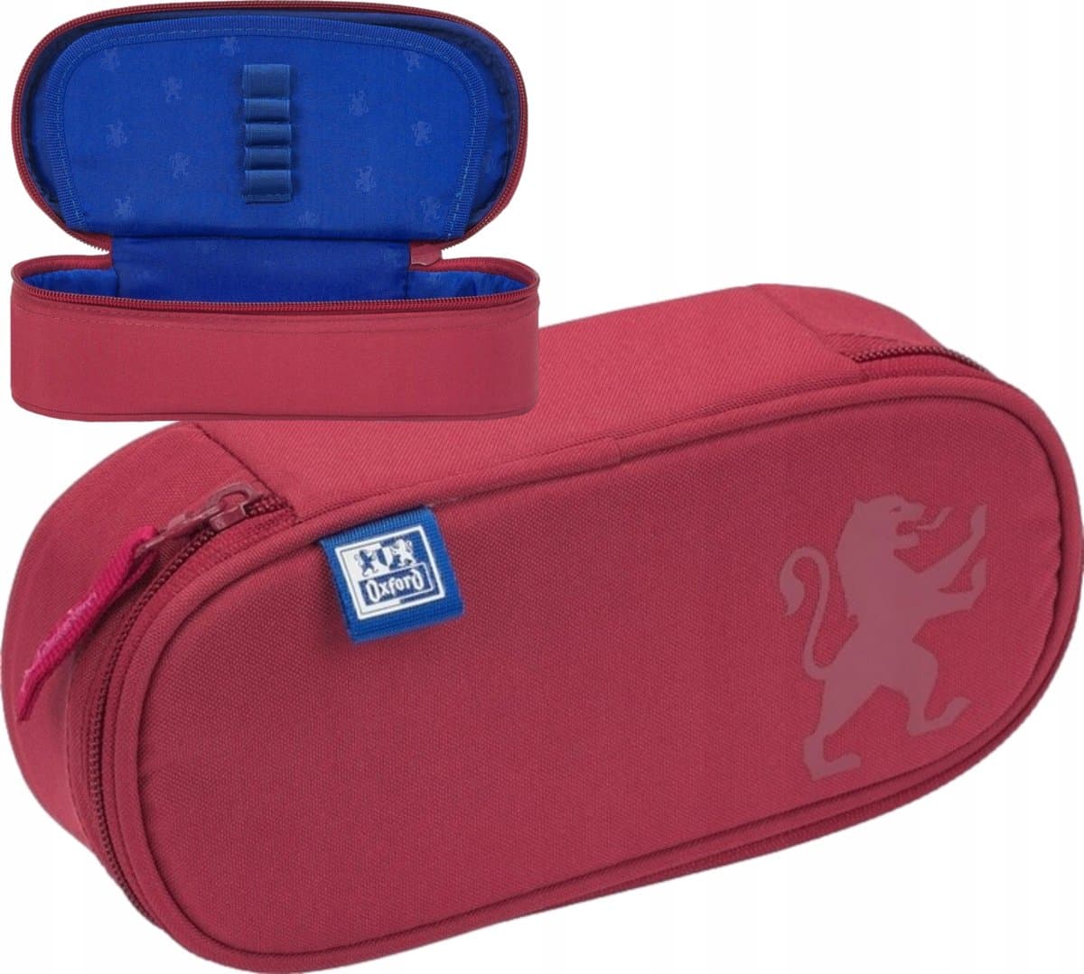 Oxford Pennenset Tuba Case met Klep - Bordeaux