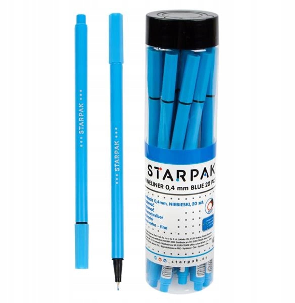 Starpak Office Cijferpen Blauw 0,4mm - Precisie en Comfort