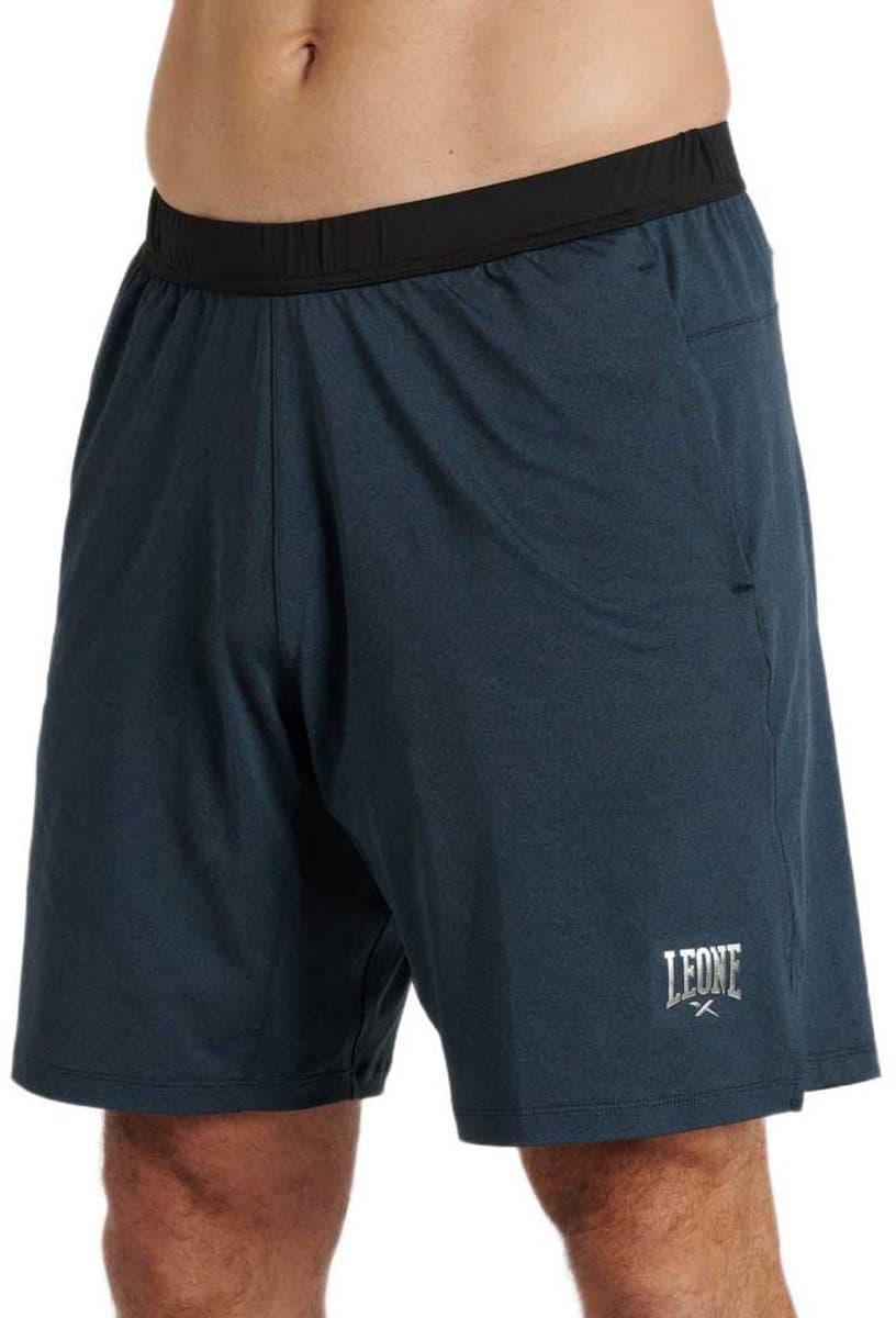 Leone1947 Melange Korte Broek Blauw XL Man