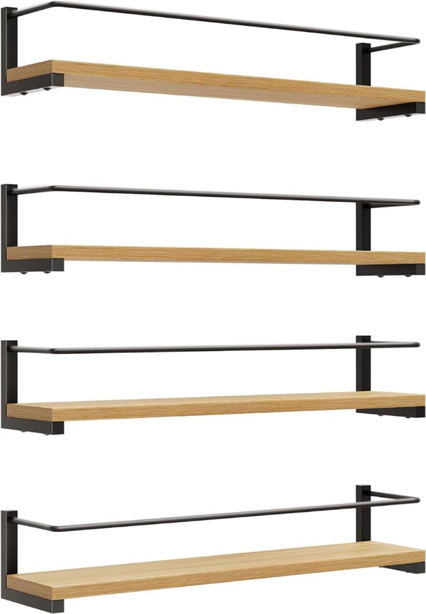 MMP® Kruidenrek ophangbaar - Kruidenrek - Zwart - 9cm x 40cm x 7cm