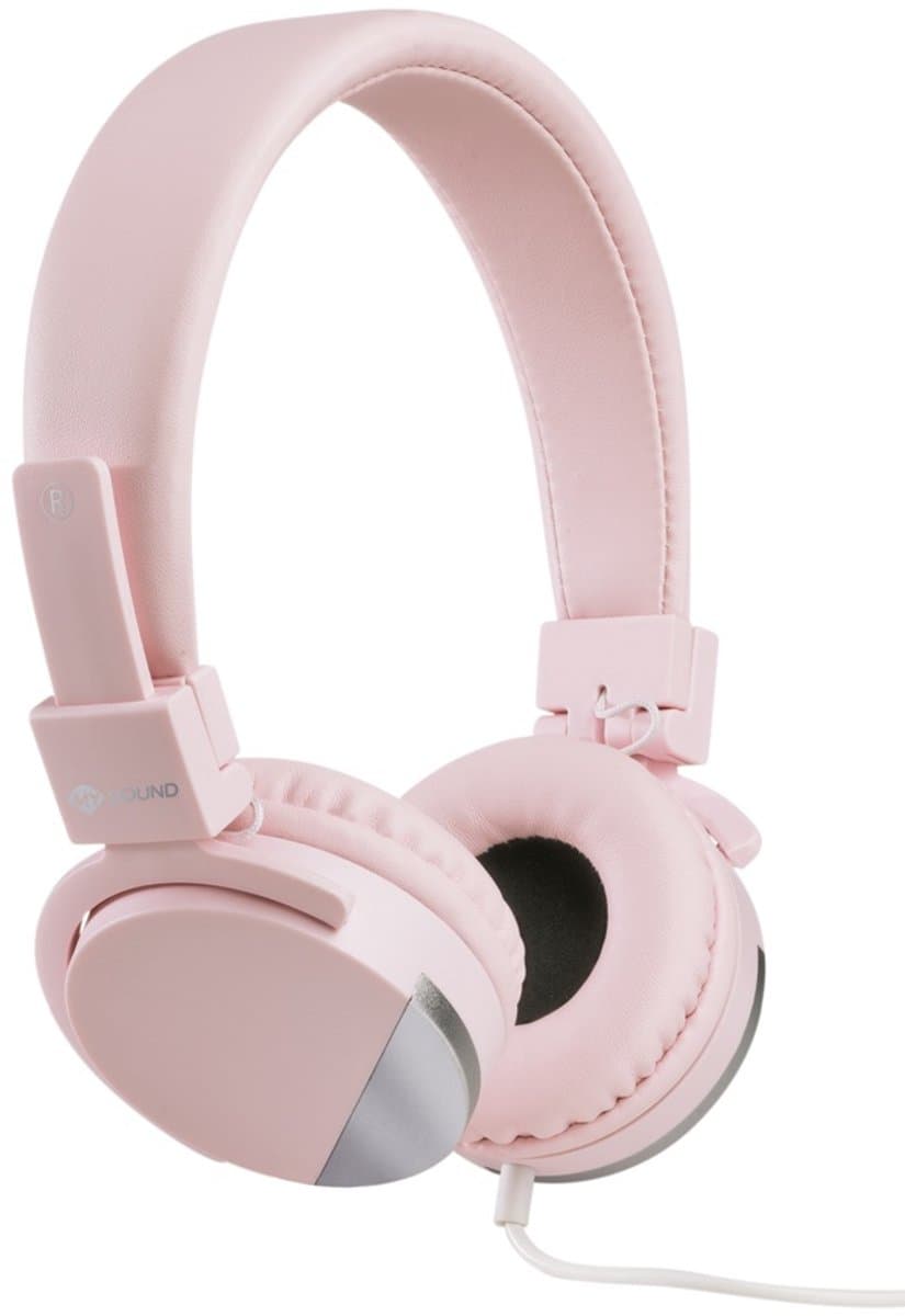 Meliconi MySound Speak Metal Headset Bedraad Hoofdband Roze