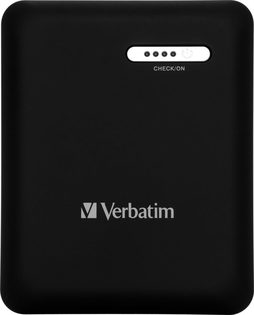 Verbatim 98343 Dubbel draagbaar USB Power Pack - 12.000 mAh