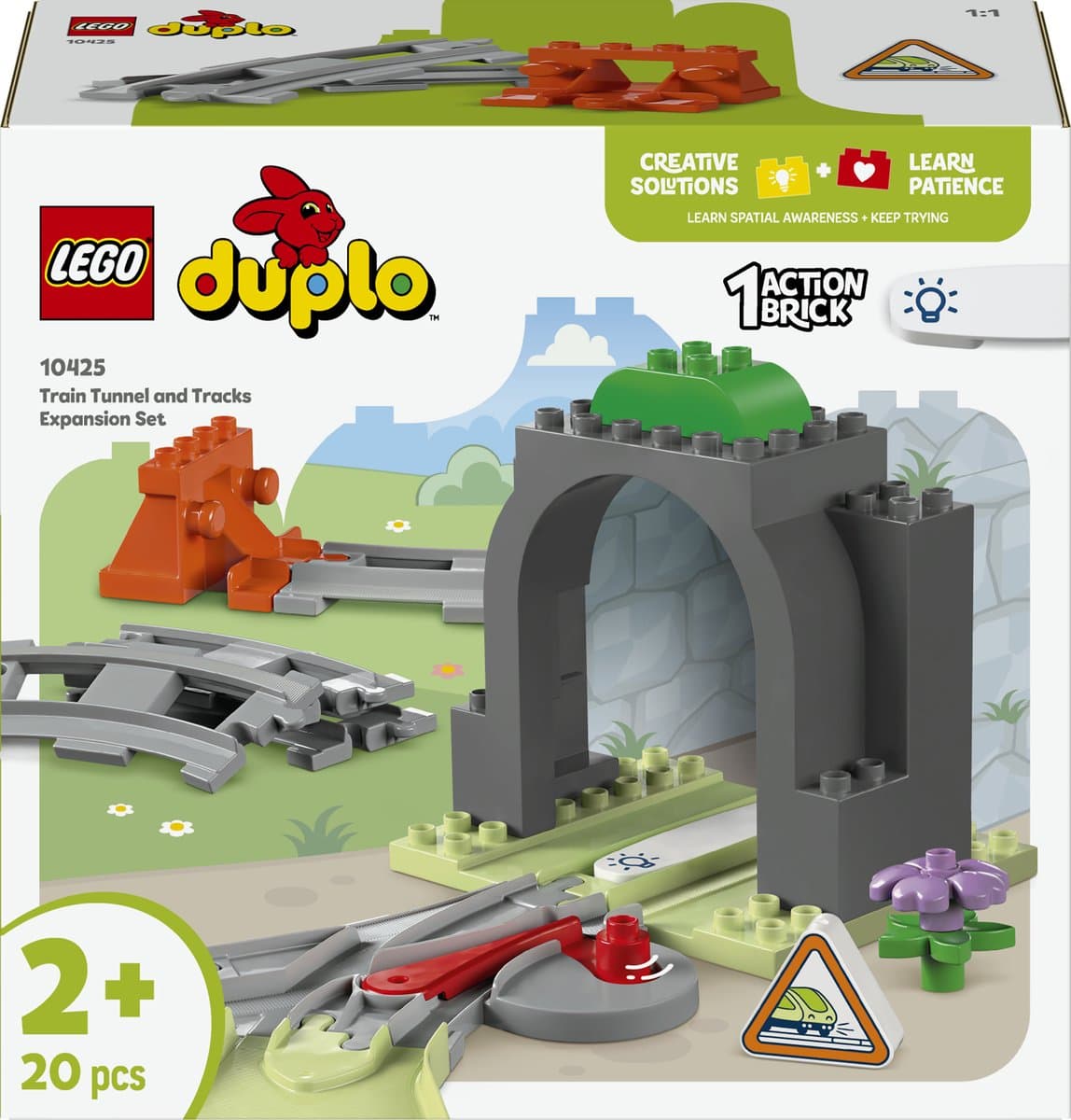 LEGO DUPLO - Stad Treintunnel en rails uitbreidingsset - 10425