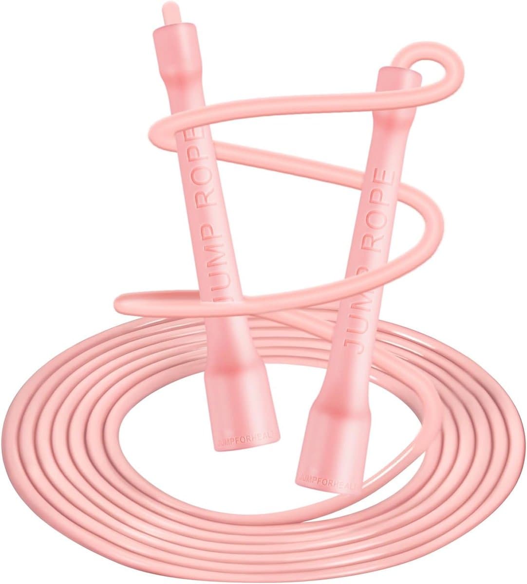 Springtouw fitness 6 mm x 3 m pvc Speed Rope verstelbaar, ABS antislip handgreep, touwspringen voor kinderen en volwassenen, boxen, afvallen, crossfit