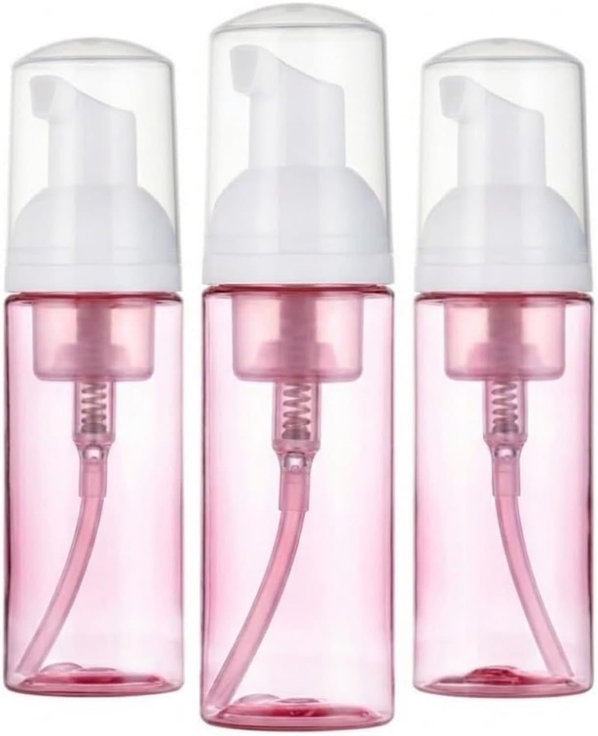 Schuimpomp flessen set 60 ml - hervulbare PET flessen - ideaal voor reizen - 3 stuks - ShopVlot