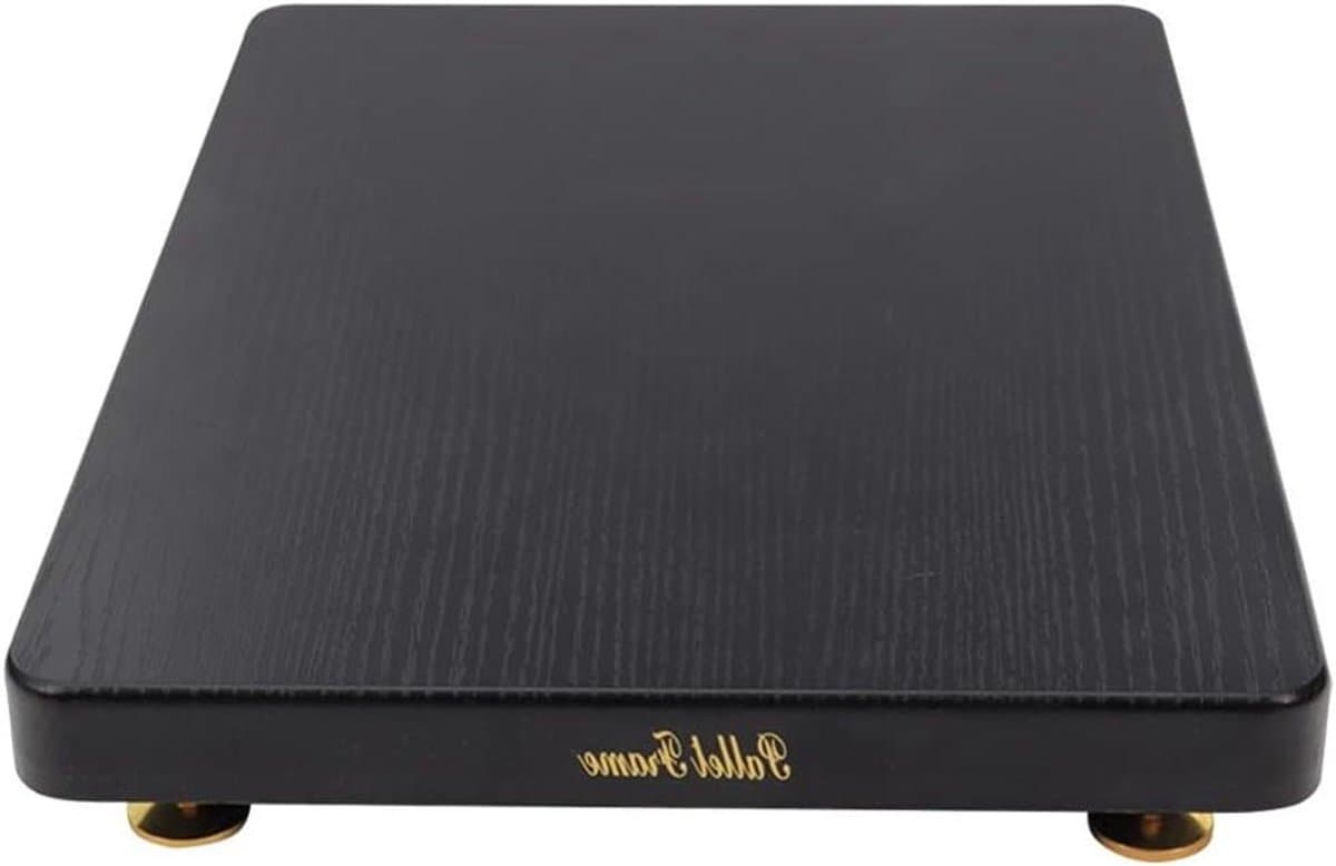 Isolatie Pads - Speaker Voeten - Geluid Verbeteren - Trillingen Isoleren - 19x25cm - Zwart