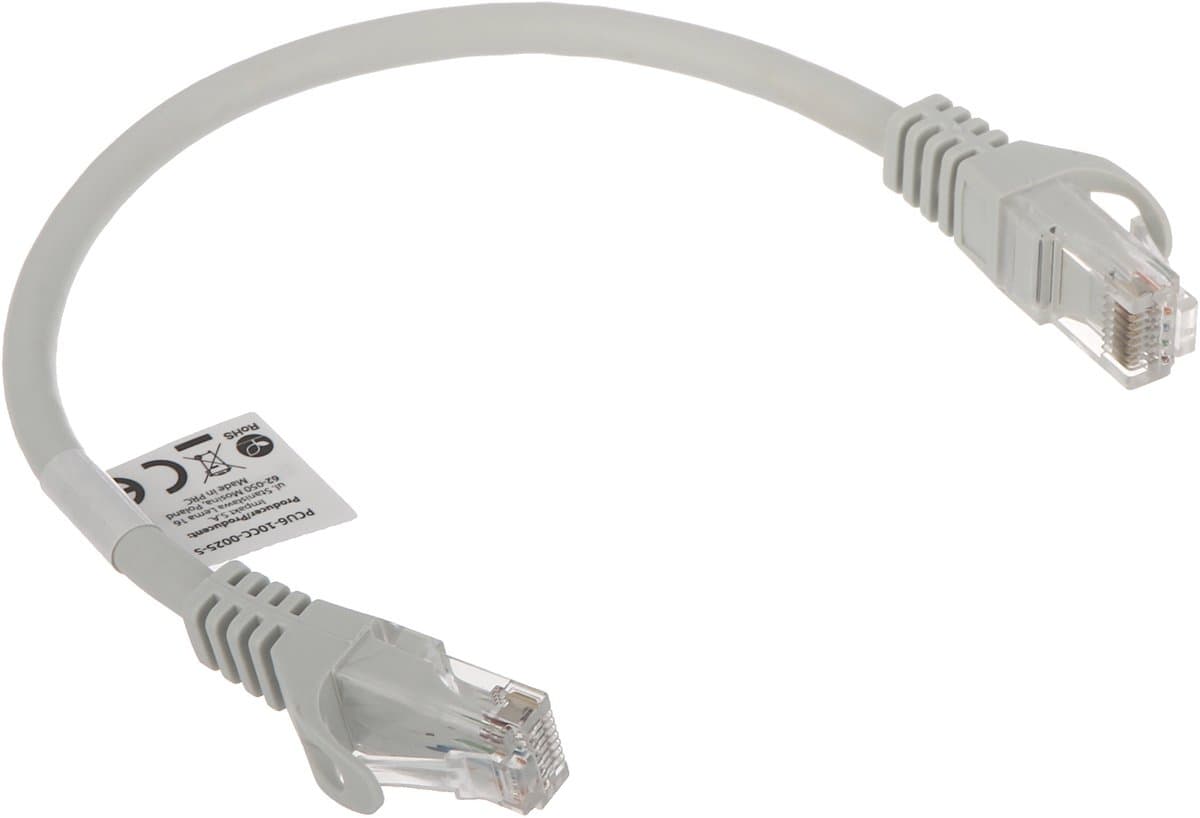 UTP Category 6 Rigid Network Cable Lanberg White