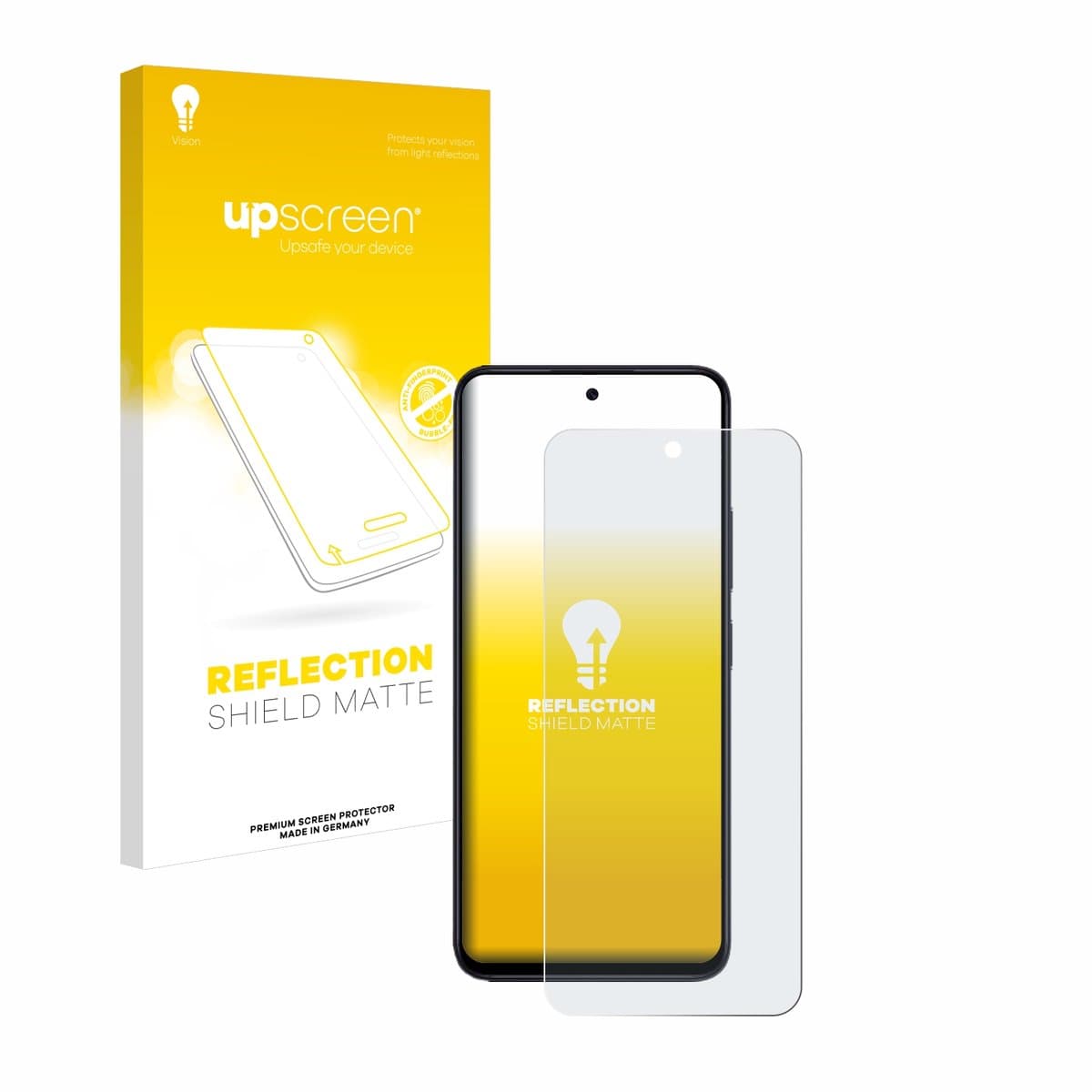 upscreen - Screenprotector voor Xiaomi Redmi 12 - Folie Beschermfolie anti glare matte