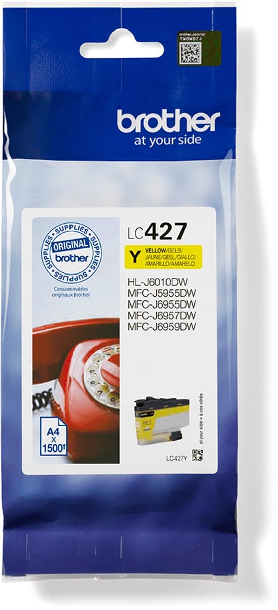Brother LC-427 Cartridge Geel