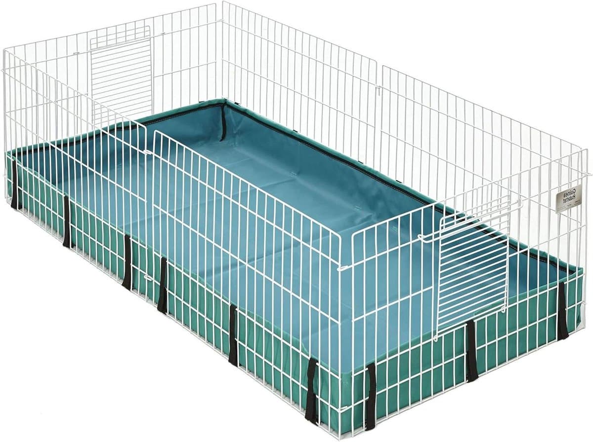 Cavia kooi - Huisdierverblijf Knaagdierkooi - Veilig Huisdieren Verblijf - Uitbreidbaar Ontwerp - 119 x 61 x 36 cm