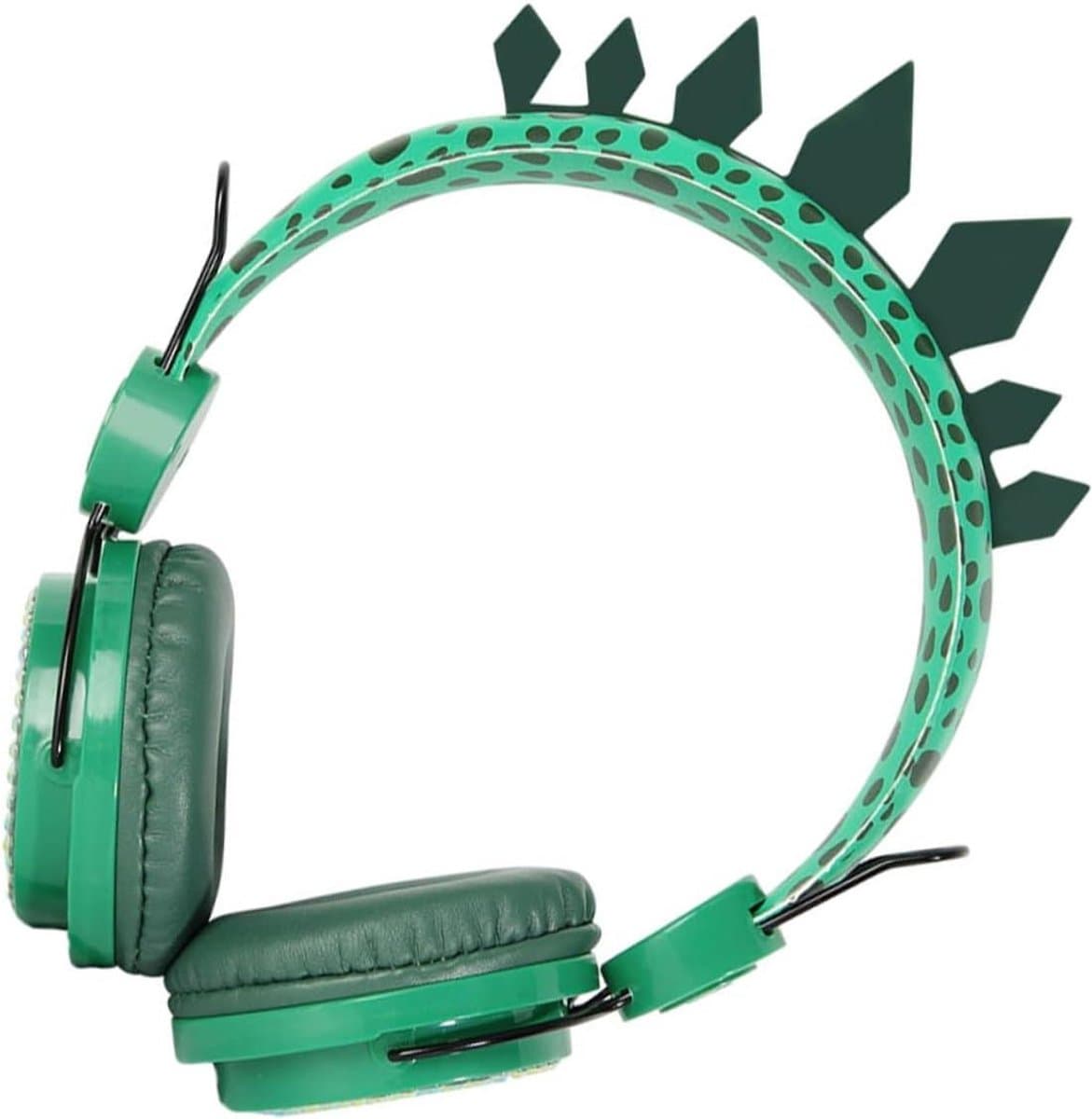 Kinderkoptelefoon met Microfoon - Hoofdtelefoon voor kinderen - Schoolgebruik - Geluidsbeperking tot 85 dB - 140 Gram - Groen