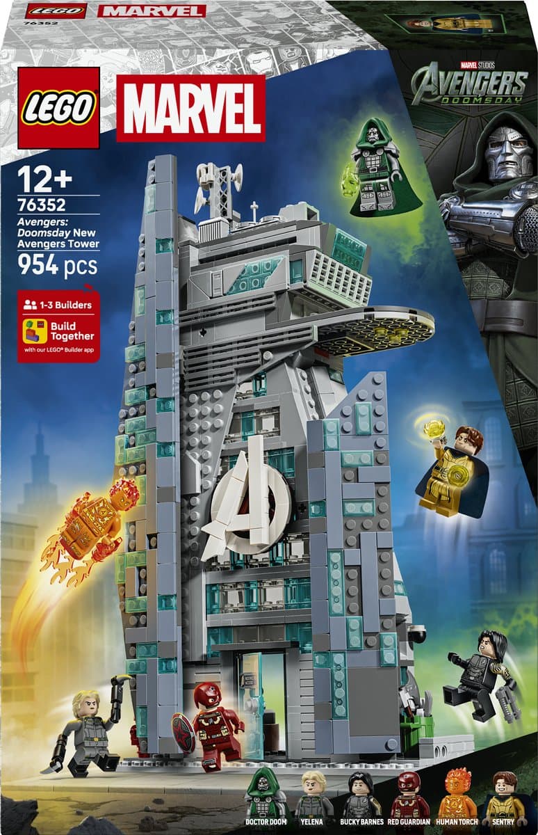 LEGO Marvel Avengers: Doomsday nieuwe Avengers toren 76352