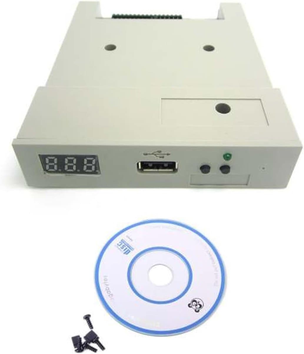 USB Floppy Drive Emulator voor Industrie - ABS Machine, Gegevensopslag, Compatibiliteit met Floppy Disks