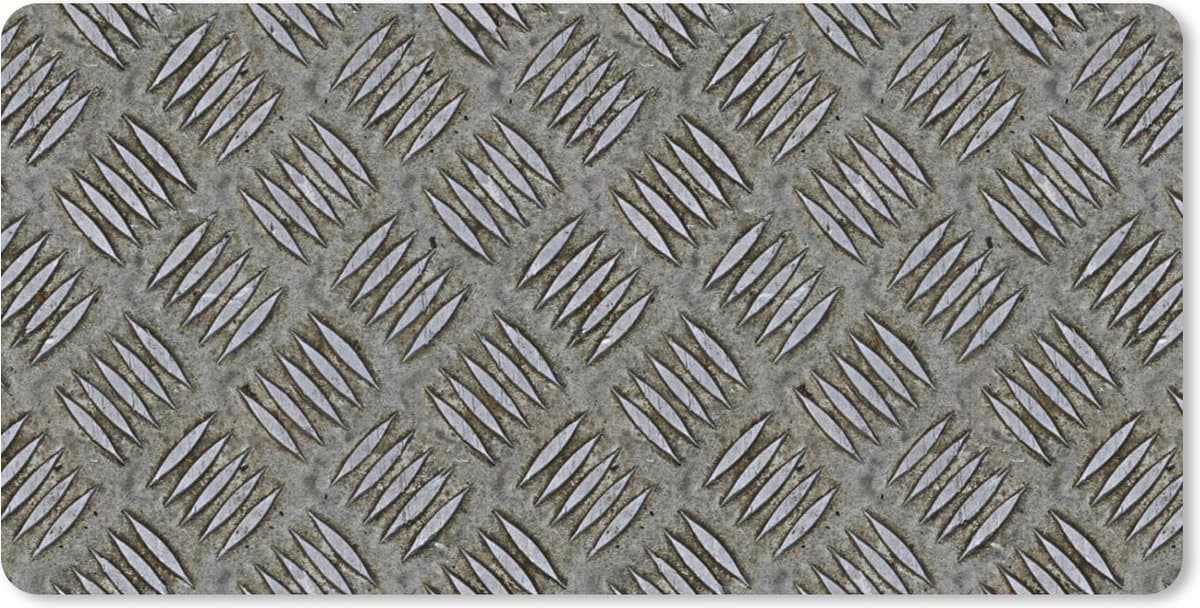 Muismat XXL 120x60 cm - Bureau onderlegger - Bureau mat Platen - IJzer - Roest print - Patroon - Bureaumat - Gaming mousepad xl - Bureaulegger groot - Computer deskmat