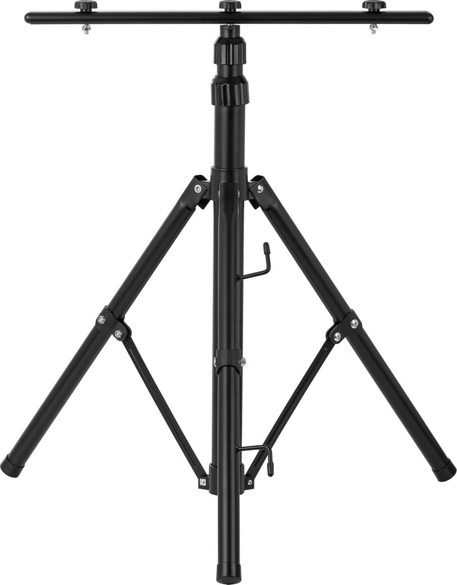 Orno - Statief - Tripod  Dubbel Zwart , werkverlichting , voor bouwlamp  schijnwerper
