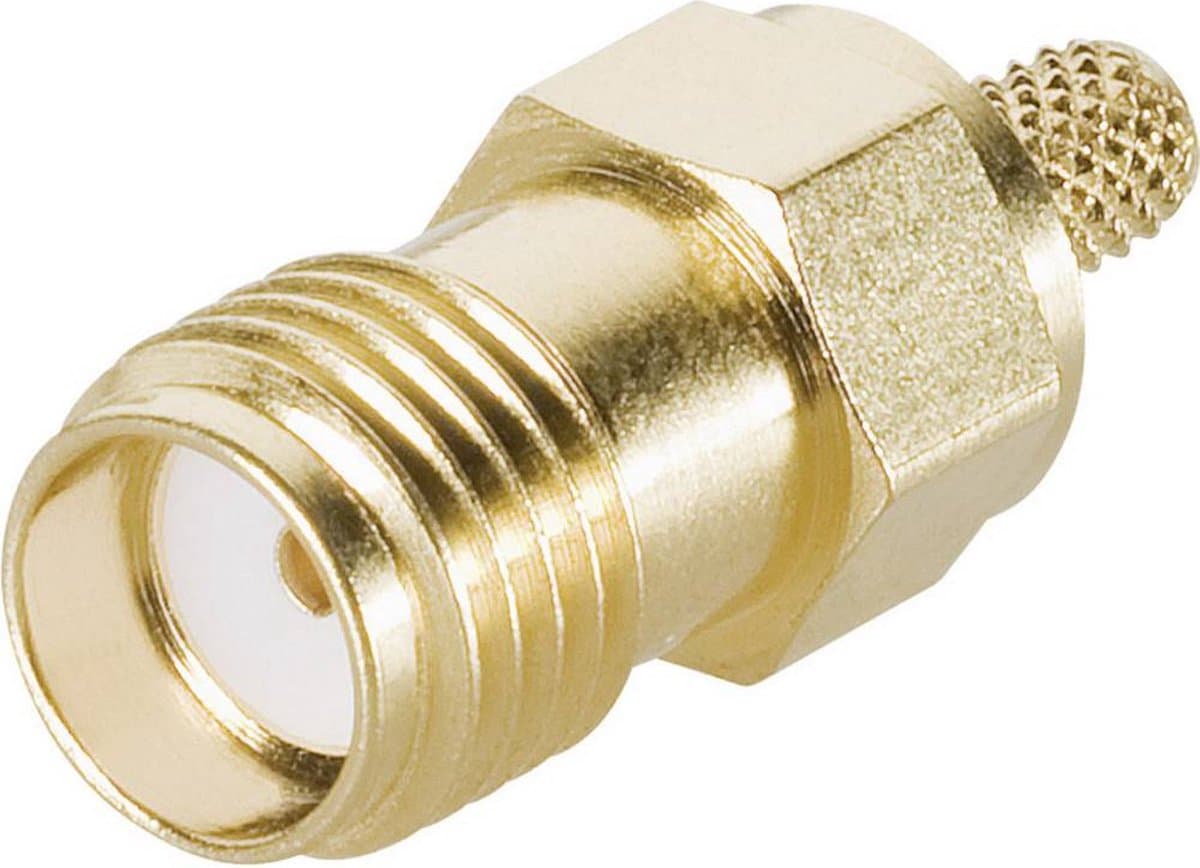 Telegärtner 100027650 100027650 SMA-connector Bus, recht 50 Ω 1 stuk(s)
