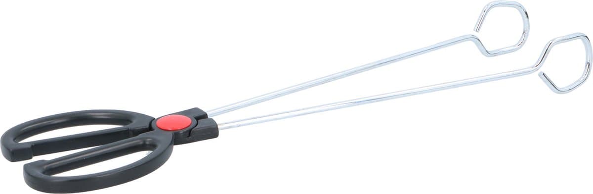 BBQ Collection Barbecue Tang - 36 cm, Zilver en Zwart