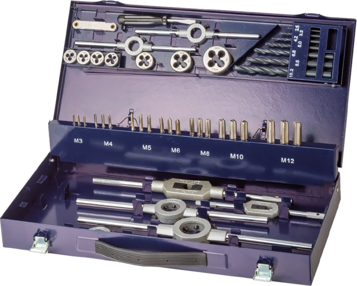 Tap/snijplaatset hss-g m12 45dlg