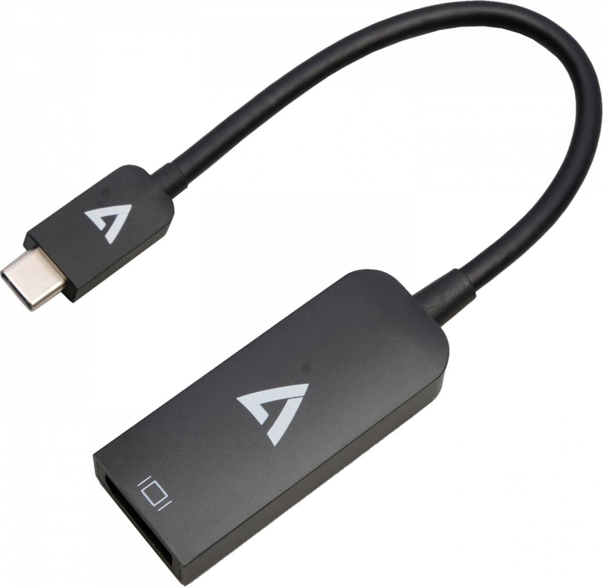 USB C to DisplayPort Adapter V7 V7USBCDP14 8K Ultra HD Black