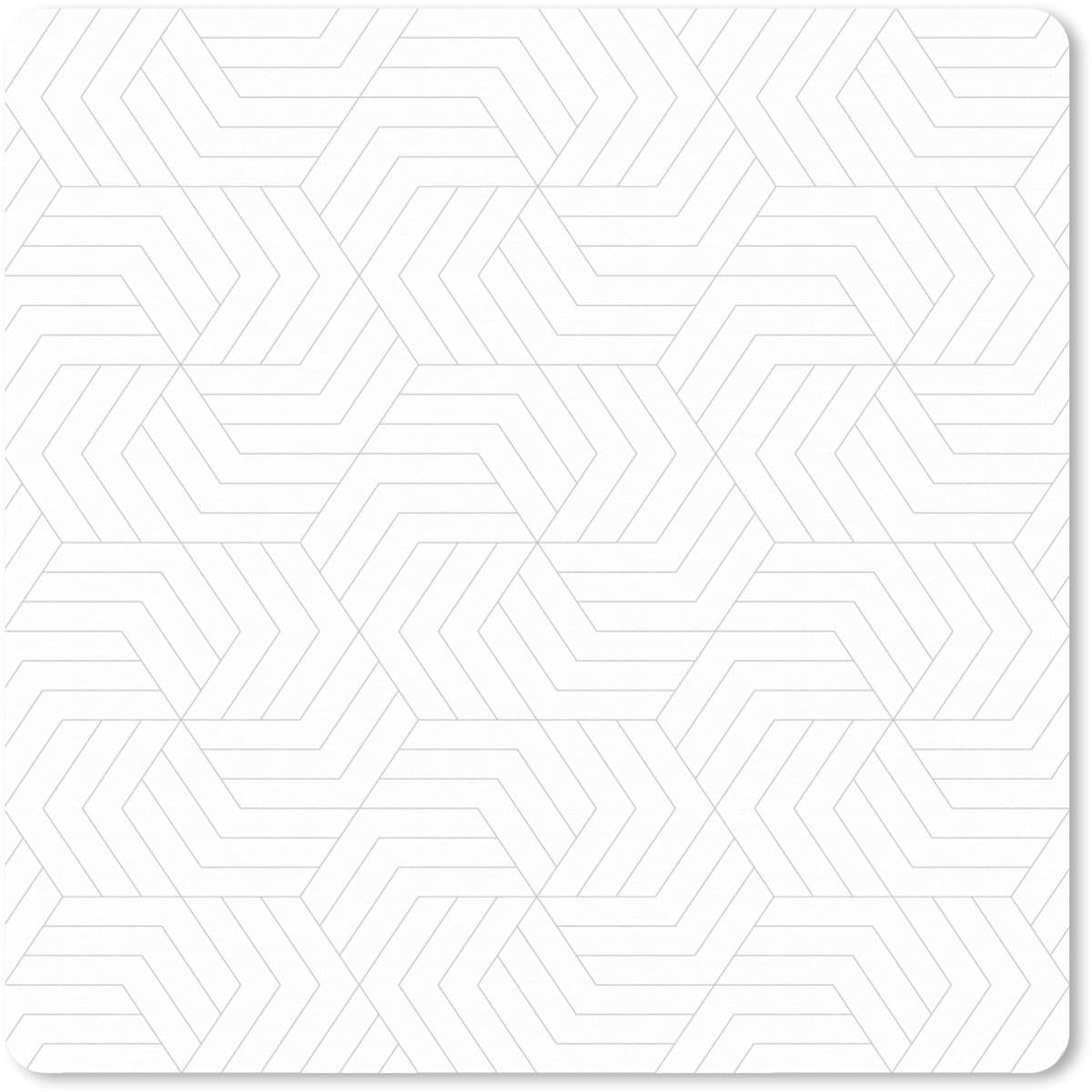 Muismat XXL 60x60 cm - Bureau onderlegger - Bureau mat Grafisch - Patroon - Modern - Bureaumat - Gaming mousepad xl - Bureaulegger groot - Computer deskmat