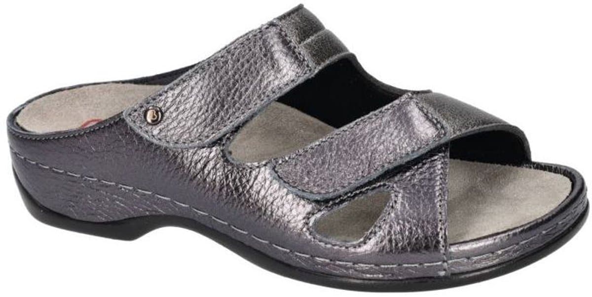 Berkemann -Dames - grijs donker - slippers & muiltjes - maat 36.5