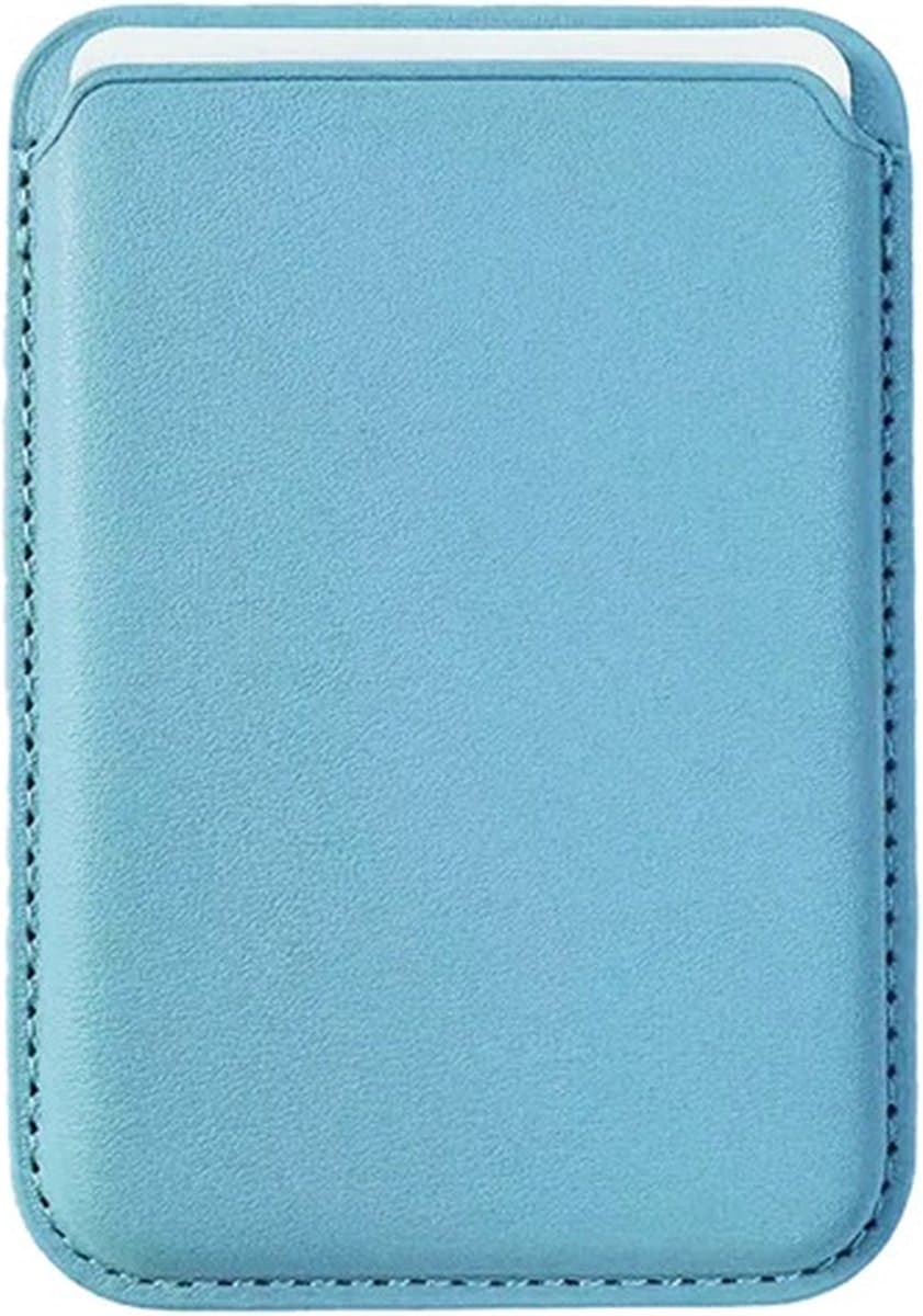 Waeyz - Magnetische Kaarthouder Geschikt Voor iPhone Magsafe - Magnetische Wallet Card Holder - Pasjeshouder Geschikt Voor iPhone 12/13/14/15/16 - Lichtblauw