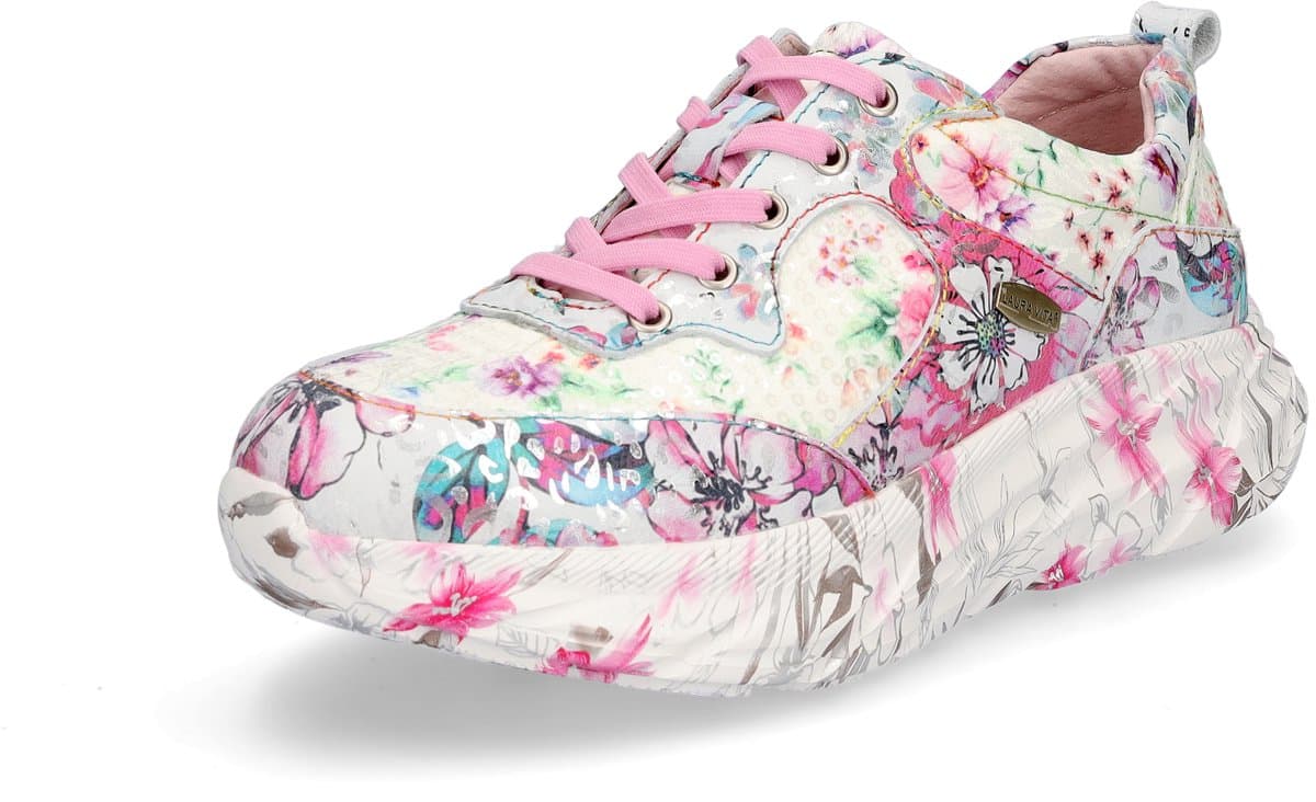 Laura Vita dames sneaker roze multi