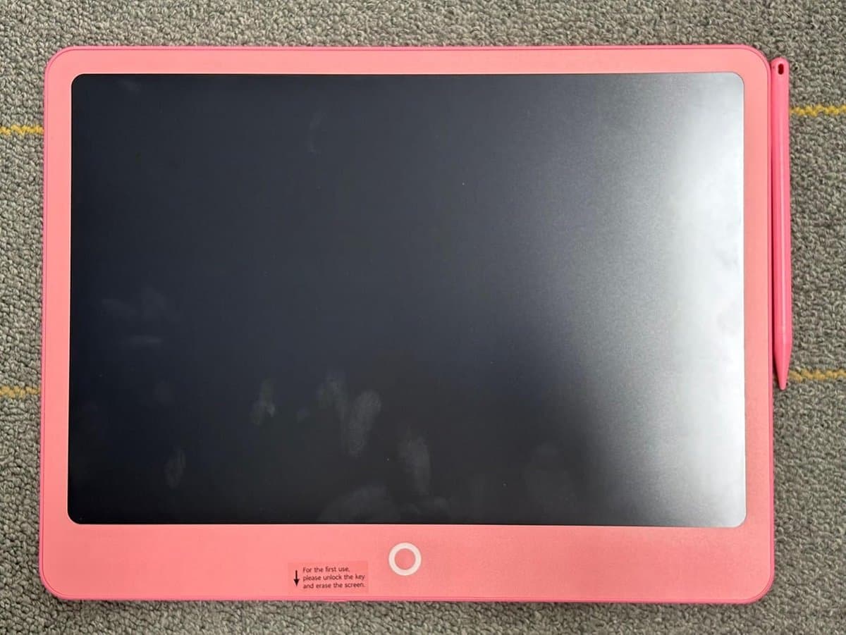 13 inch LCD Tekentablet voor Kinderen met Wisknop - Oogvriendelijk Schrijfbord
