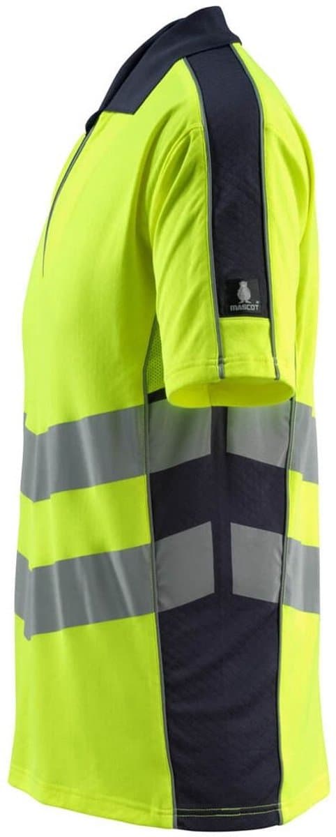Mascot Safe Supreme Poloshirt 50130-933 - hi-vis geel/donkermarine - M