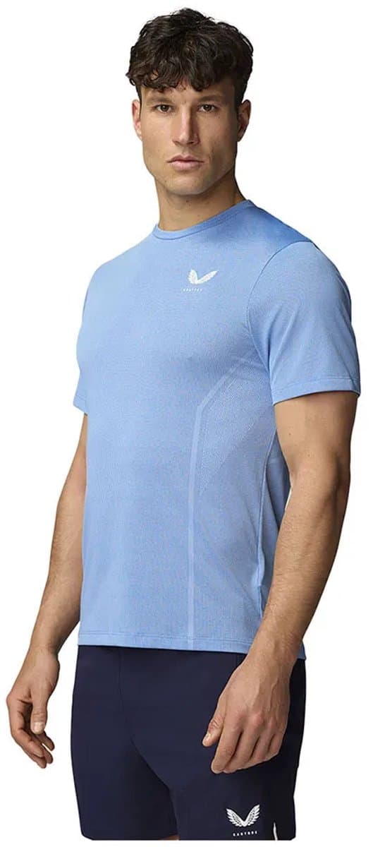 Castore Cmd30841 T-shirt Met Korte Mouwen Blauw L Man