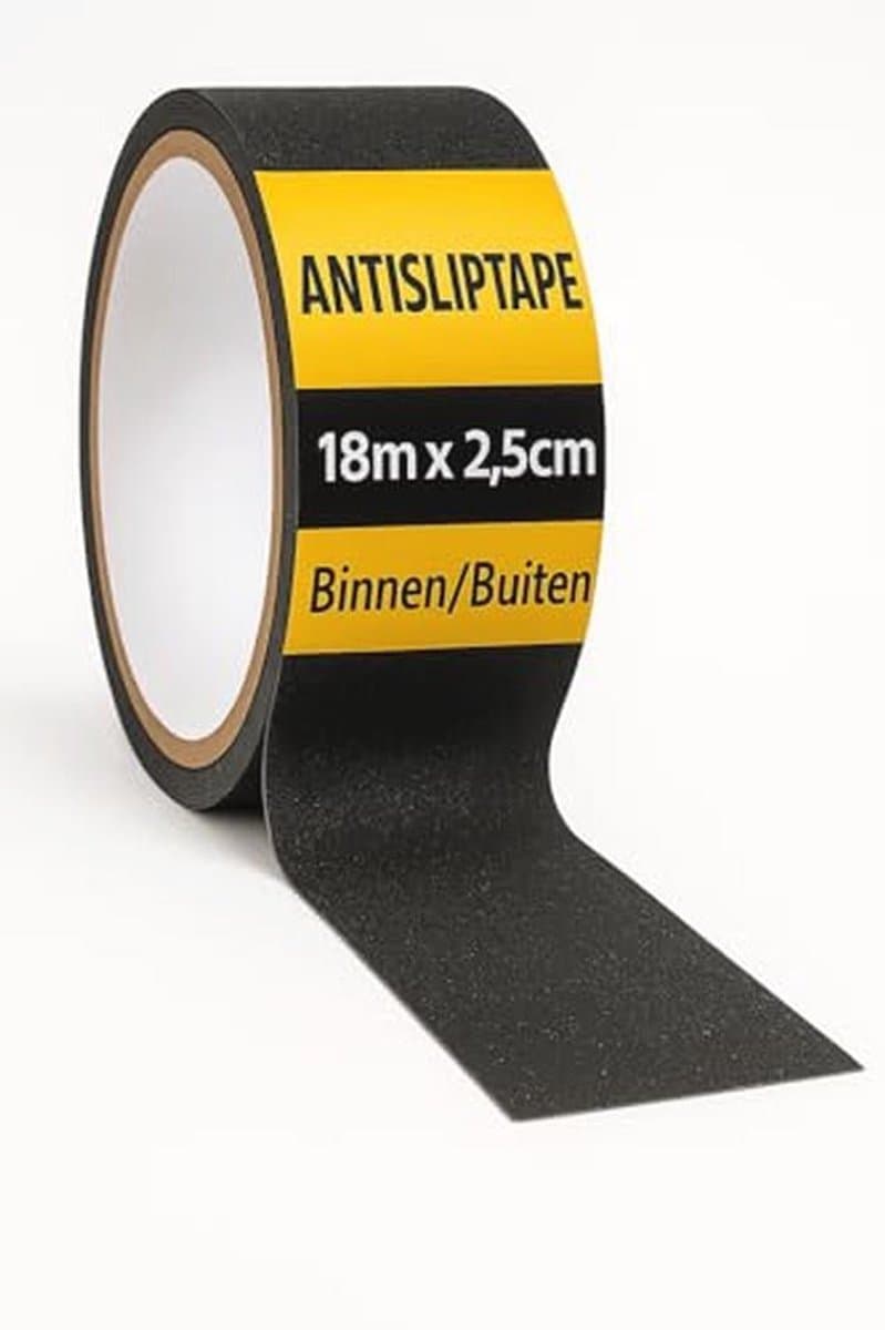 Antisliptape voor binnen en buiten - Veiligheid en grip (2,5 cm x 18 m)