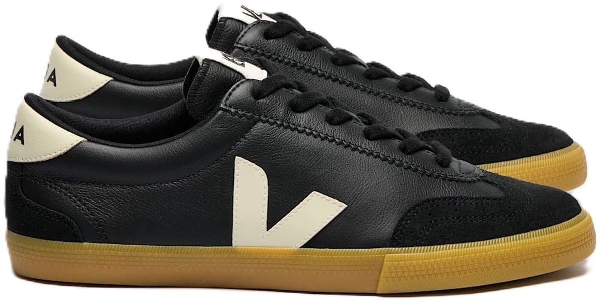Esplar Leather LowTop Sneakers - Black