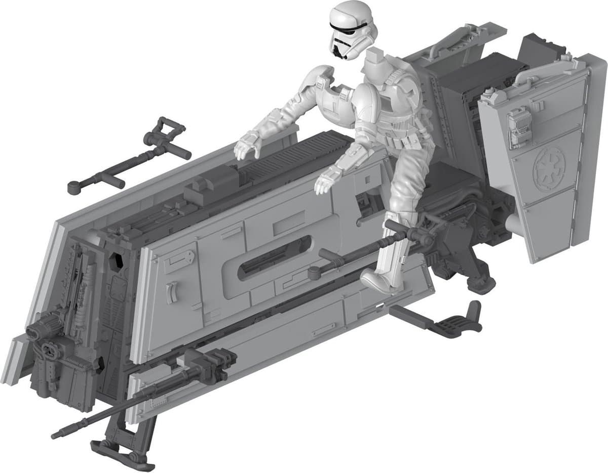 Revell Star Wars Han Solo Imperial Patrol Speeder - modelbouw