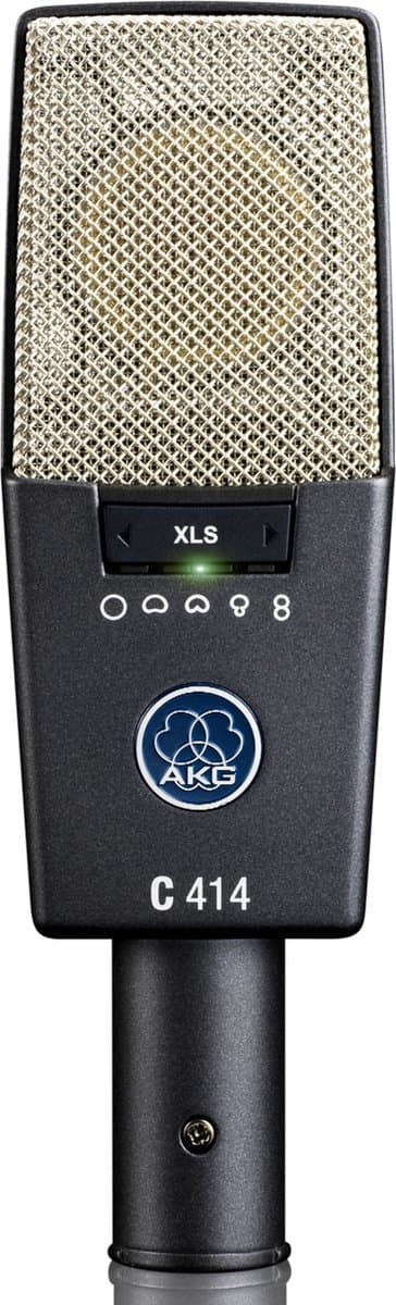 AKG C414 XLS microfoon Grijs, Zilver Microfoon voor studio's
