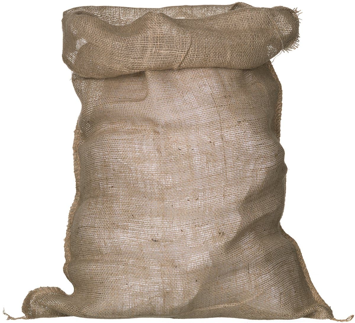 Nature Jutezak Met Aantrekkoord - Kweekbenodigdheden - 40x40x90 cm Naturel 3 stuks