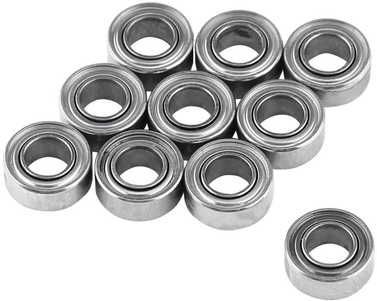 Dailygoods- Miniatuur Lager 10 Stuks - Dubbel Afgeschermd - Binnendiameter 3 mm - Buitendiameter 6 mm - Dikte 2,5 mm - Ideaal voor 3D-printers - Lagers