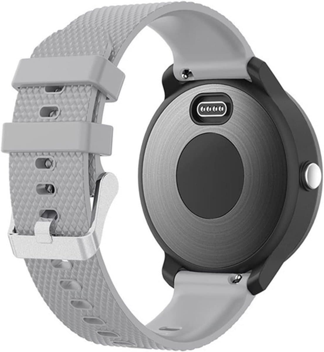 Siliconen Horlogeband - Polsband Garmin - Horloge Vervangen - Zacht en Duurzaam - 20mm - Legergroen